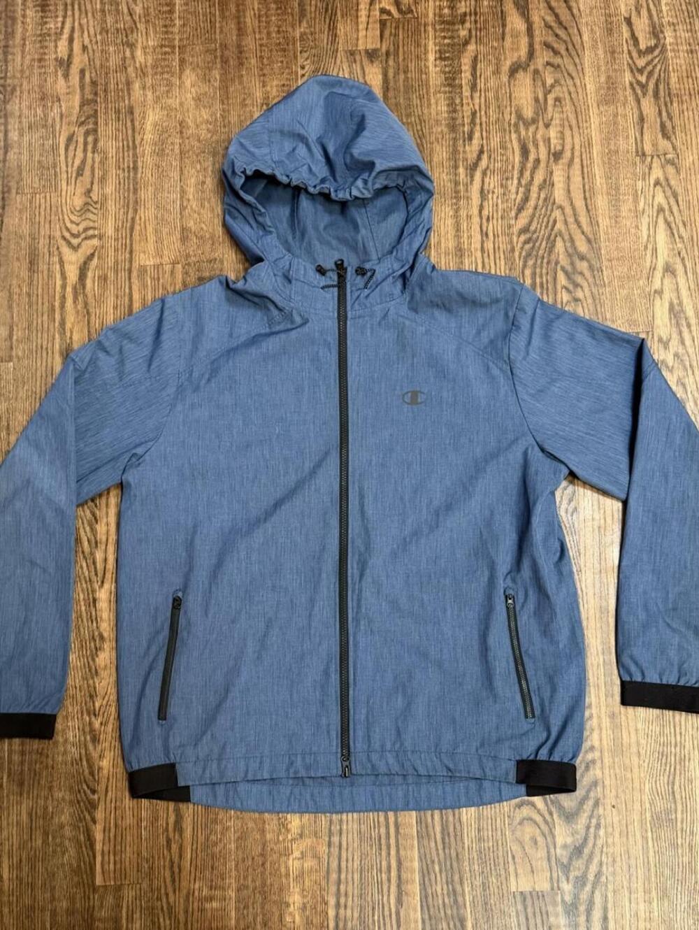 Champion Men's Blue and Navy Jacket